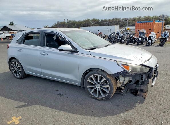 KMHH35LEXJU011978 2018 HYUNDAI ELANTRA Silver წინა მარჯვენა
