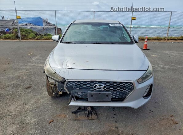 KMHH35LEXJU011978 2018 HYUNDAI ELANTRA Silver წინა ხედი