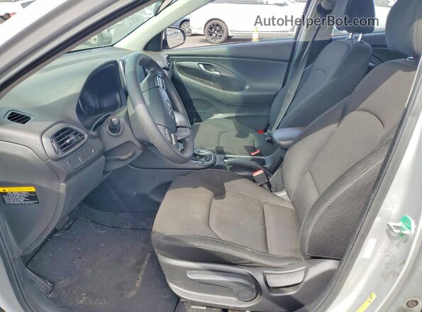 KMHH35LEXJU011978 2018 HYUNDAI ELANTRA Silver წინა სალონის ხედი
