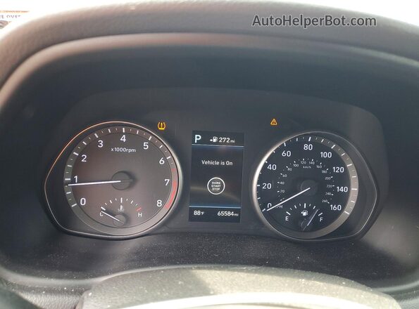 KMHH55LC0JU012775 2018 HYUNDAI ELANTRA Gray ხელსაწყოთა პანელის ხედი