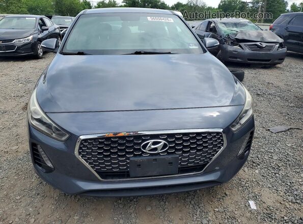 KMHH55LC0JU012775 2018 HYUNDAI ELANTRA Gray წინა ხედი