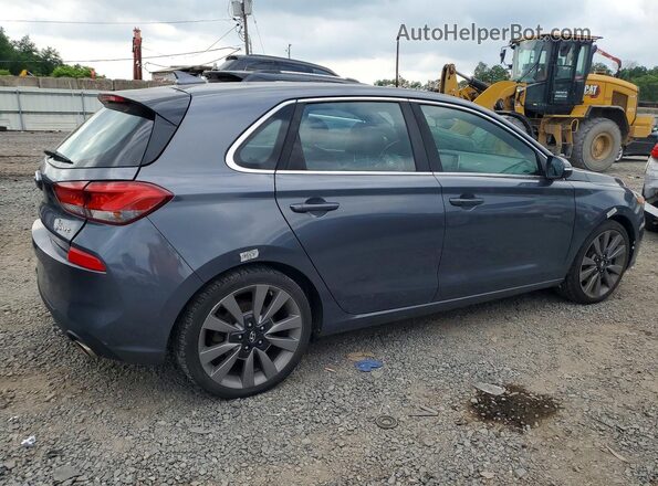 KMHH55LC0JU012775 2018 HYUNDAI ELANTRA Gray უკანა მარჯვენა