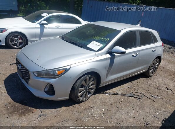 KMHH55LC0JU036686 2018 HYUNDAI ELANTRA GT Silver Vista interior de 360 grados