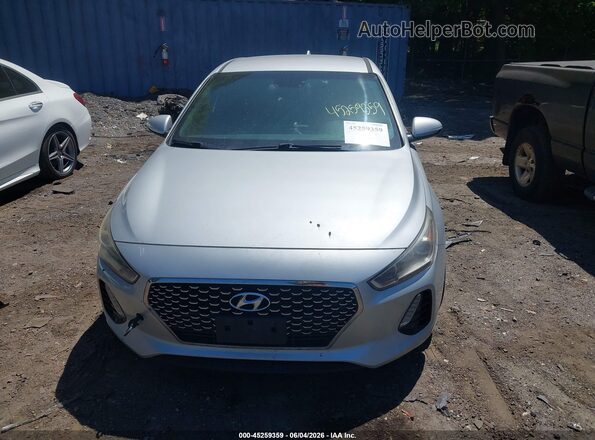KMHH55LC0JU036686 2018 HYUNDAI ELANTRA GT Silver Vista del cuadro de instrumentos