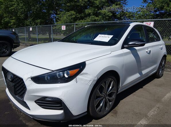 KMHH55LC1LU141157 2020 HYUNDAI ELANTRA GT White Vista frontal