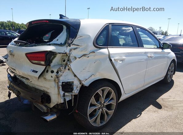 KMHH55LC1LU141157 2020 HYUNDAI ELANTRA GT White Trasero derecho