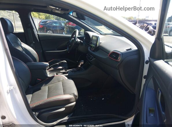 KMHH55LC1LU141157 2020 HYUNDAI ELANTRA GT White Vista interior delantera