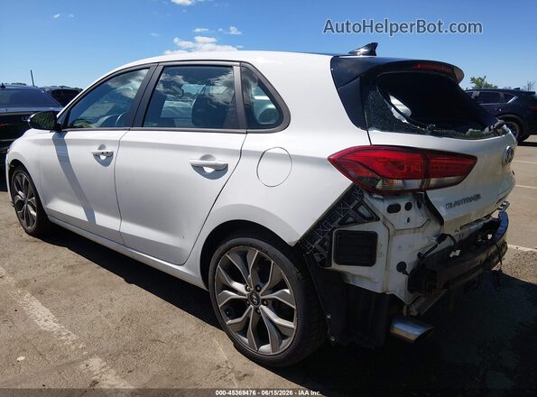 KMHH55LC1LU141157 2020 HYUNDAI ELANTRA GT White Trasero izquierdo