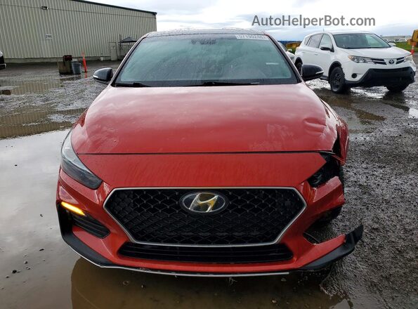 KMHH55LC3KU100737 2019 HYUNDAI ELANTRA Red 