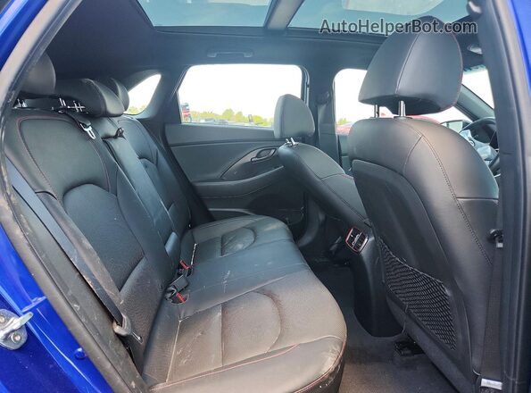 KMHH55LC4LU146367 2020 HYUNDAI ELANTRA Blue Widok tylnych siedzeń