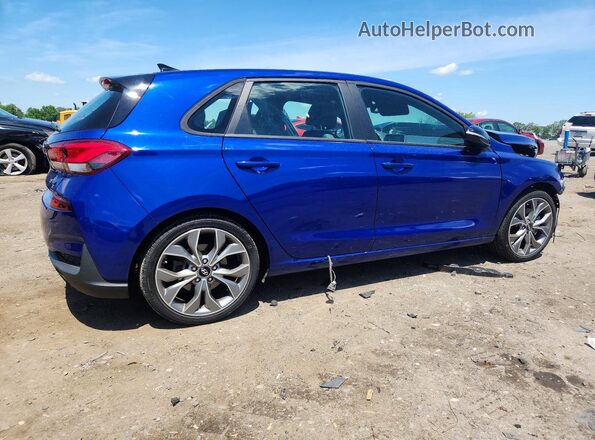 KMHH55LC4LU146367 2020 HYUNDAI ELANTRA Blue Tył prawy
