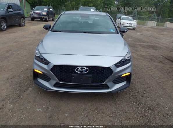 KMHH55LC5LU145681 2020 HYUNDAI ELANTRA GT Silver ხელსაწყოთა პანელის ხედი