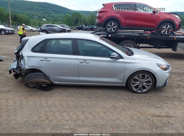 KMHH55LC5LU145681 2020 HYUNDAI ELANTRA GT Silver უკანა სალონის ხედი