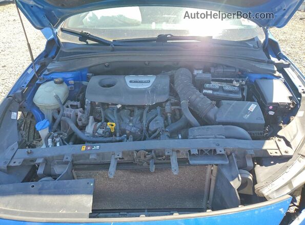 KMHH55LC9JU042230 2018 HYUNDAI ELANTRA Blue Սալոնի հետևի տեսք
