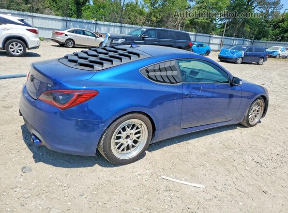 KMHHT6KJ3GU137323 2016 HYUNDAI GENESIS Blue 