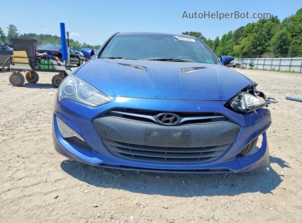 KMHHT6KJ3GU137323 2016 HYUNDAI GENESIS Blue 