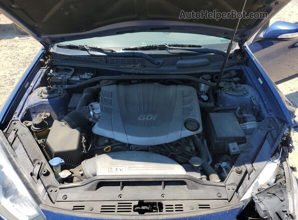 KMHHT6KJ3GU137323 2016 HYUNDAI GENESIS Blue 