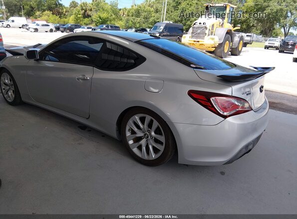 KMHHT6KJ4GU135533 2016 HYUNDAI GENESIS Silver Հետևի ձախ