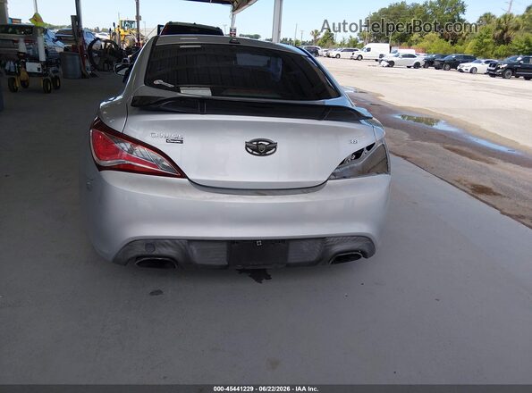 KMHHT6KJ4GU135533 2016 HYUNDAI GENESIS Silver 