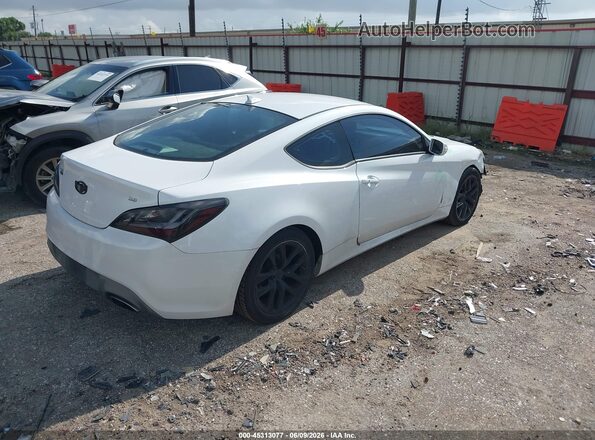 KMHHT6KJXGU131406 2016 HYUNDAI GENESIS Белый Задняя правая четверть