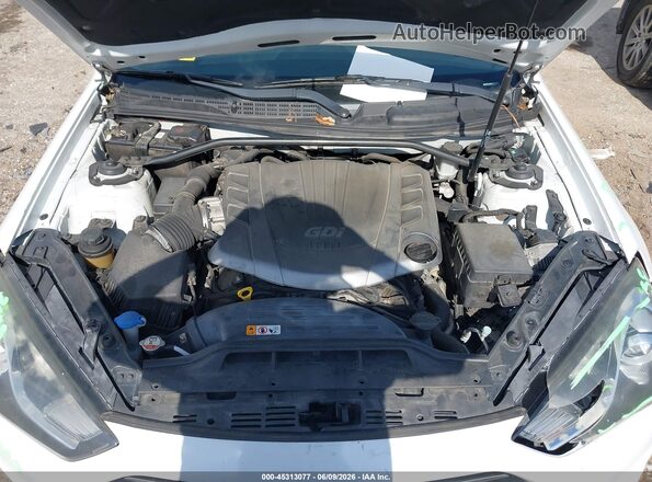 KMHHT6KJXGU131406 2016 HYUNDAI GENESIS Белый Вид сзади