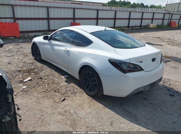 KMHHT6KJXGU131406 2016 HYUNDAI GENESIS Белый Задняя левая четверть