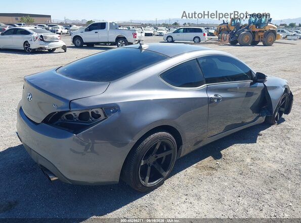 KMHHT6KJXGU132250 2016 HYUNDAI GENESIS Gray Rear right