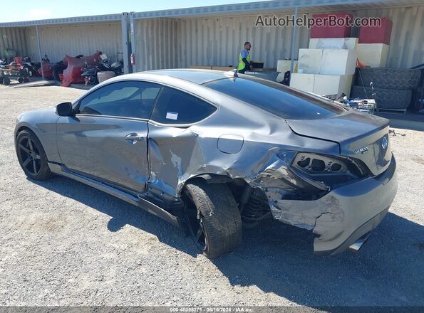 KMHHT6KJXGU132250 2016 HYUNDAI GENESIS Gray Rear left
