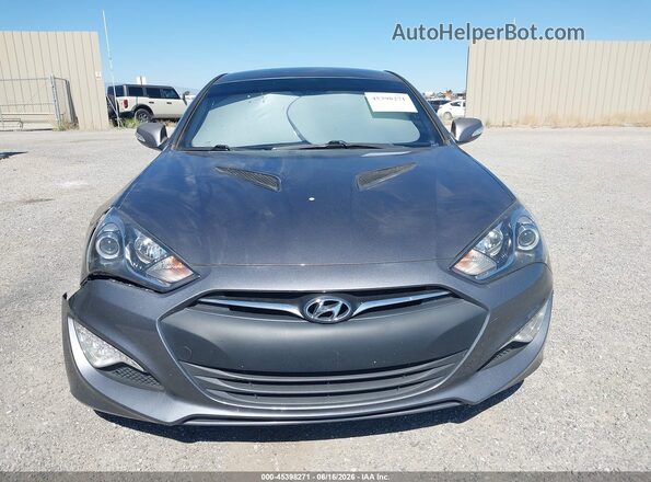 KMHHT6KJXGU132250 2016 HYUNDAI GENESIS Gray Instrument cluster view