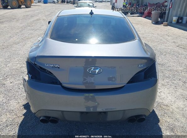KMHHT6KJXGU132250 2016 HYUNDAI GENESIS Gray 