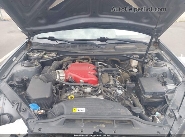 KMHHT6KJXGU134757 2016 HYUNDAI GENESIS Silver Вид ззаду
