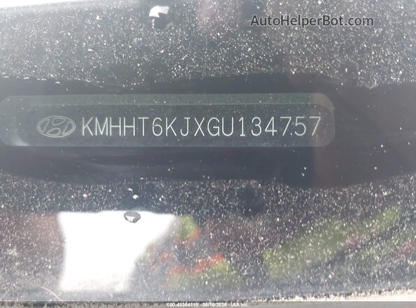 KMHHT6KJXGU134757 2016 HYUNDAI GENESIS Silver Вид підкапотного простору