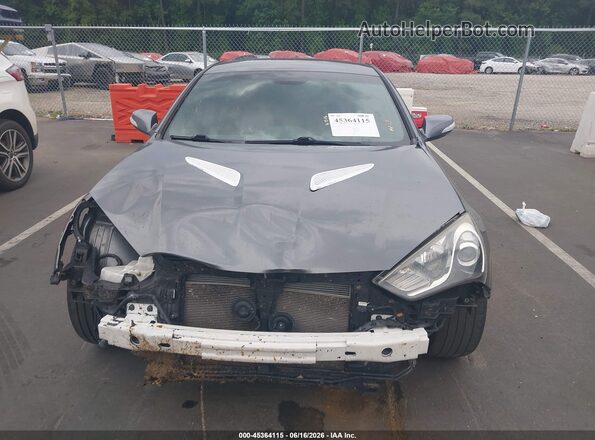KMHHT6KJXGU134757 2016 HYUNDAI GENESIS Silver Вид щитка приладів