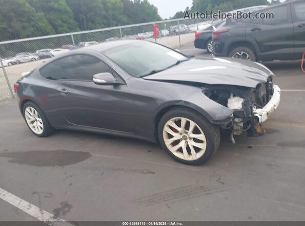 KMHHT6KJXGU134757 2016 HYUNDAI GENESIS Silver Вид задньої частини салону