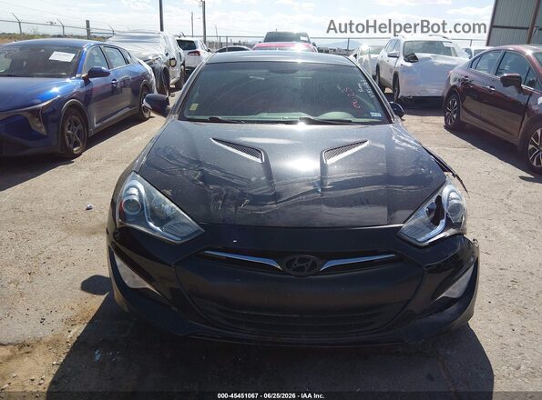 KMHHU6KJ1GU133512 2016 HYUNDAI GENESIS Black Vista del salpicadero