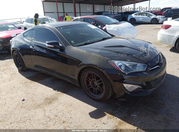 KMHHU6KJ1GU133512 2016 HYUNDAI GENESIS Black Vista del cuadro de instrumentos