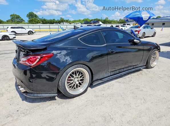 KMHHU6KJ2GU132952 2016 HYUNDAI GENESIS Black 