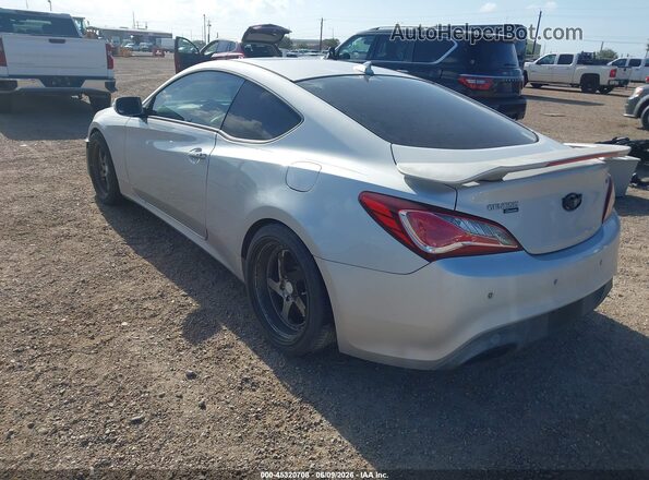 KMHHU6KJ2GU135107 2016 HYUNDAI GENESIS Silver Հետևի ձախ