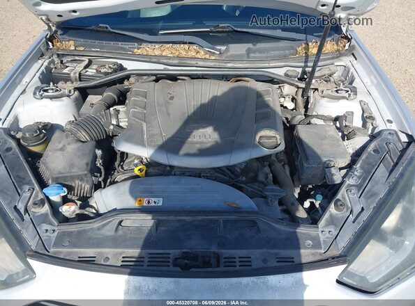 KMHHU6KJ2GU135107 2016 HYUNDAI GENESIS Silver Հետևի տեսք
