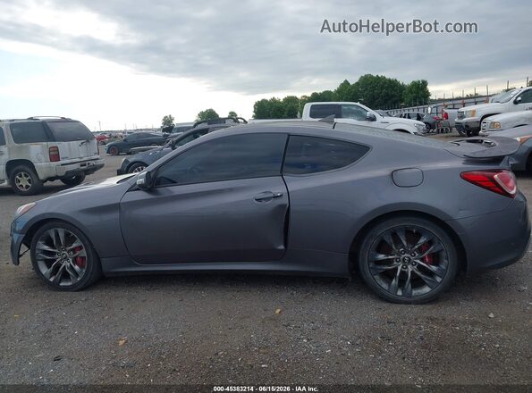 KMHHU6KJ6GU132825 2016 HYUNDAI GENESIS Gray 