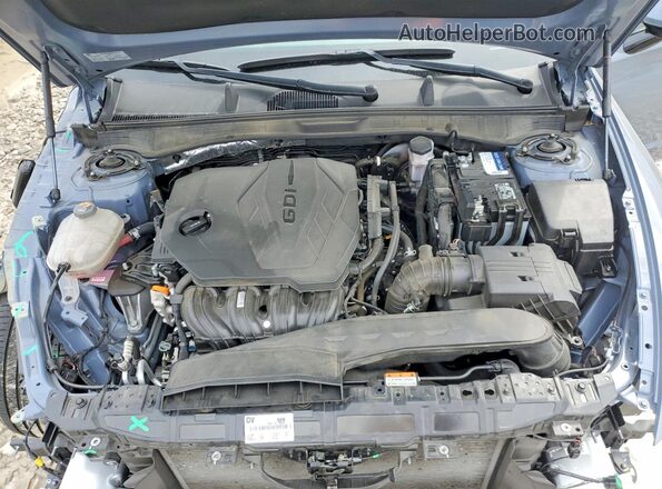 KMHL14JA2RA382043 2024 HYUNDAI SONATA Gray უკანა სალონის ხედი
