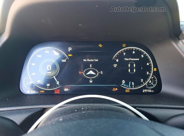 KMHL14JA4PA308247 2023 HYUNDAI SONATA Silver Սարքավորումների վահանակի տեսք