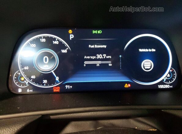 KMHL14JA6MA160212 2021 HYUNDAI SONATA Gray 