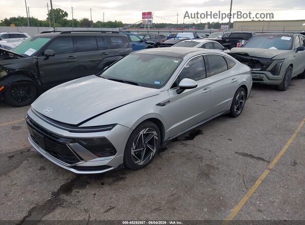 KMHL14JA9SA490018 2025 HYUNDAI SONATA Silver Front left