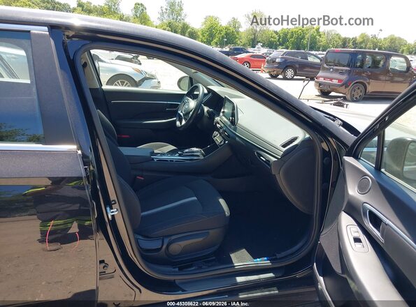 KMHL14JAXMA148466 2021 HYUNDAI SONATA Black წინა სალონის ხედი