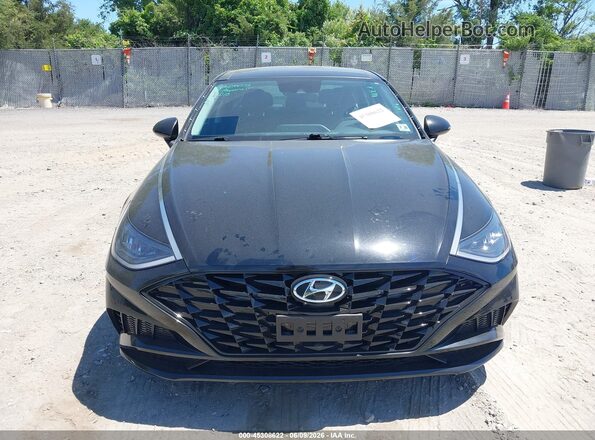 KMHL14JAXMA148466 2021 HYUNDAI SONATA Black უკანა სალონის ხედი