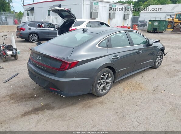 KMHL14JAXPA255490 2023 HYUNDAI SONATA Gray Задня права чверть