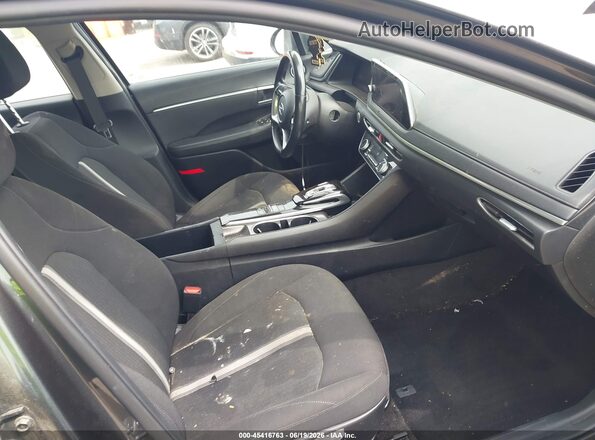 KMHL14JAXPA255490 2023 HYUNDAI SONATA Gray Вид салону спереду