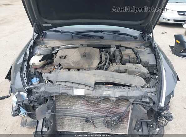KMHL14JAXPA255490 2023 HYUNDAI SONATA Gray Вид ззаду