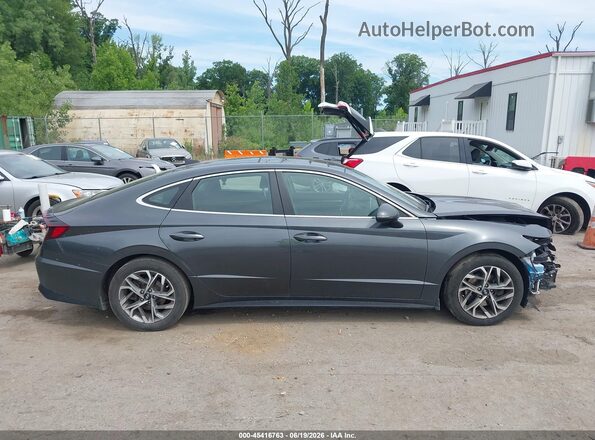 KMHL14JAXPA255490 2023 HYUNDAI SONATA Gray Вид задньої частини салону
